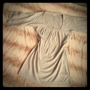 Banana Republic cotton-wool swing dress